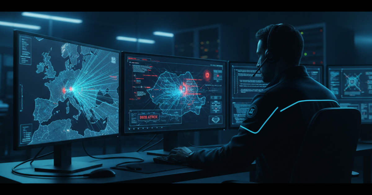 Fluxul Crescător al Atacurilor DDoS: Perspective și Măsuri de Protecție pentru Europa de Est